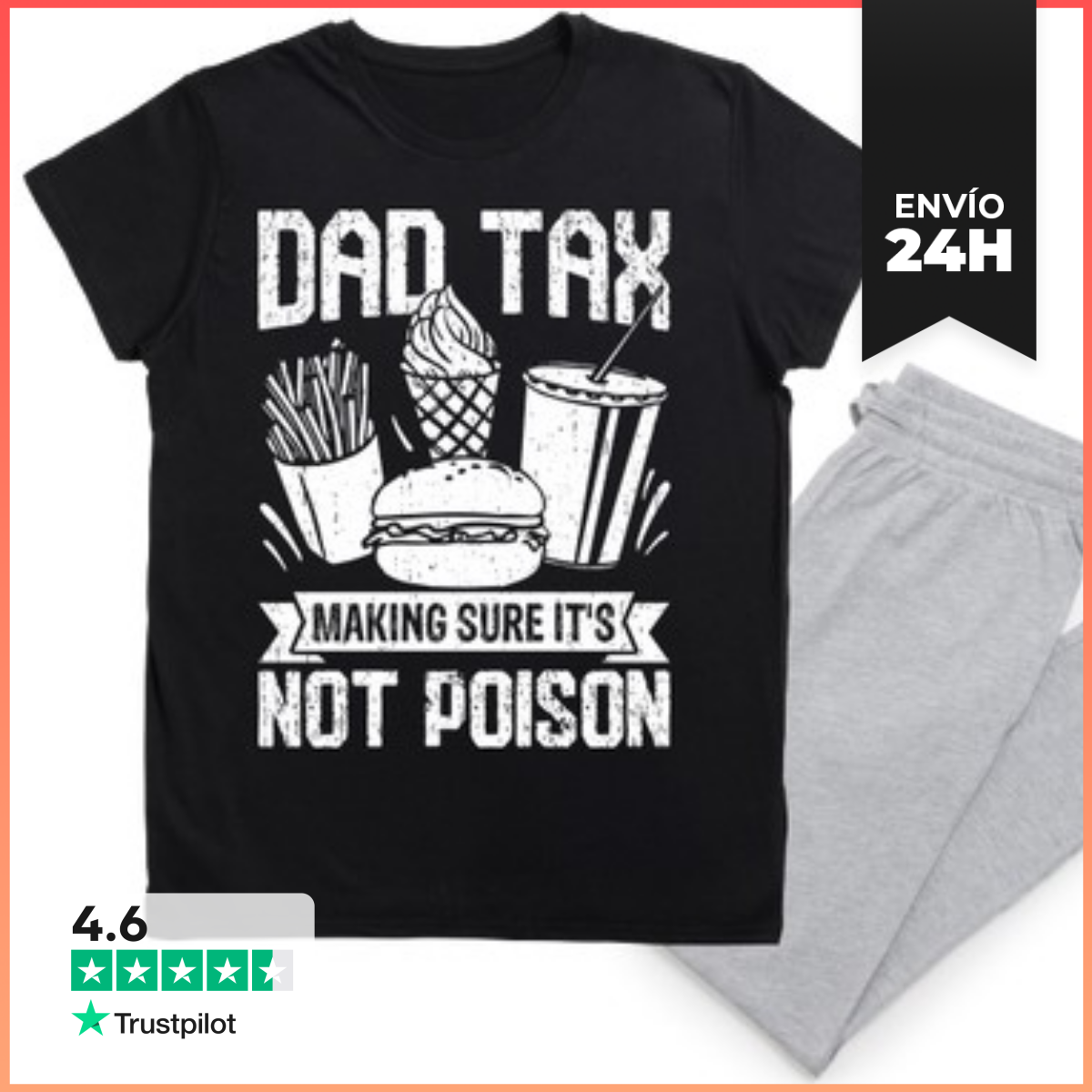 Pijama DAD TAX MAKING SURE ITS NOT POISON LaTostadora