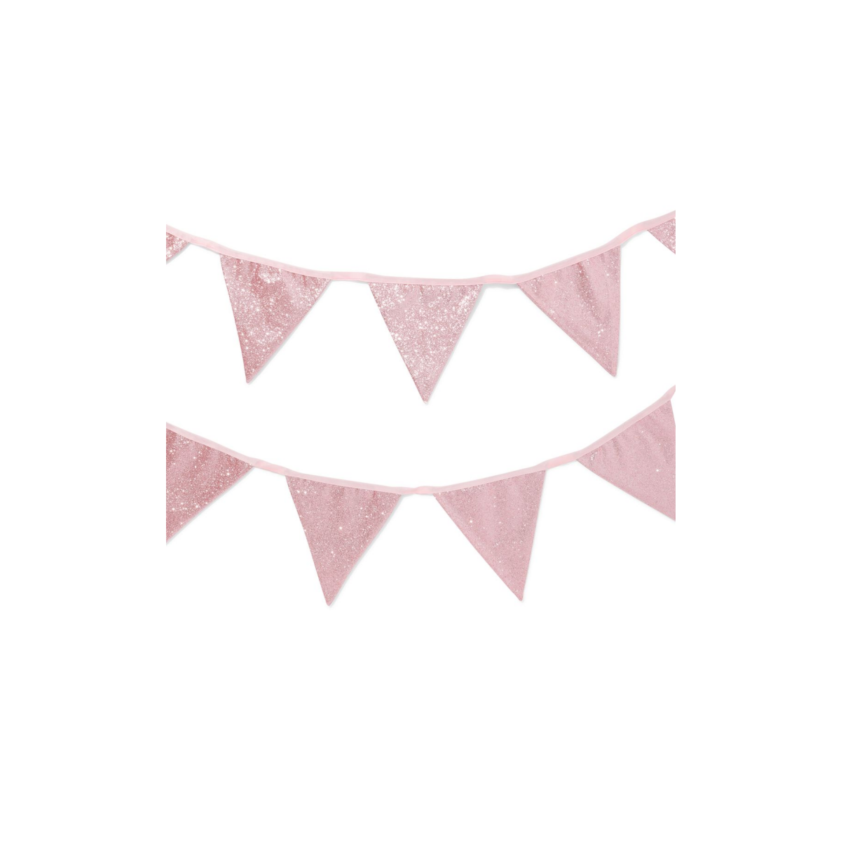 HEMA Slinger 3m stof glitter roze (roze)