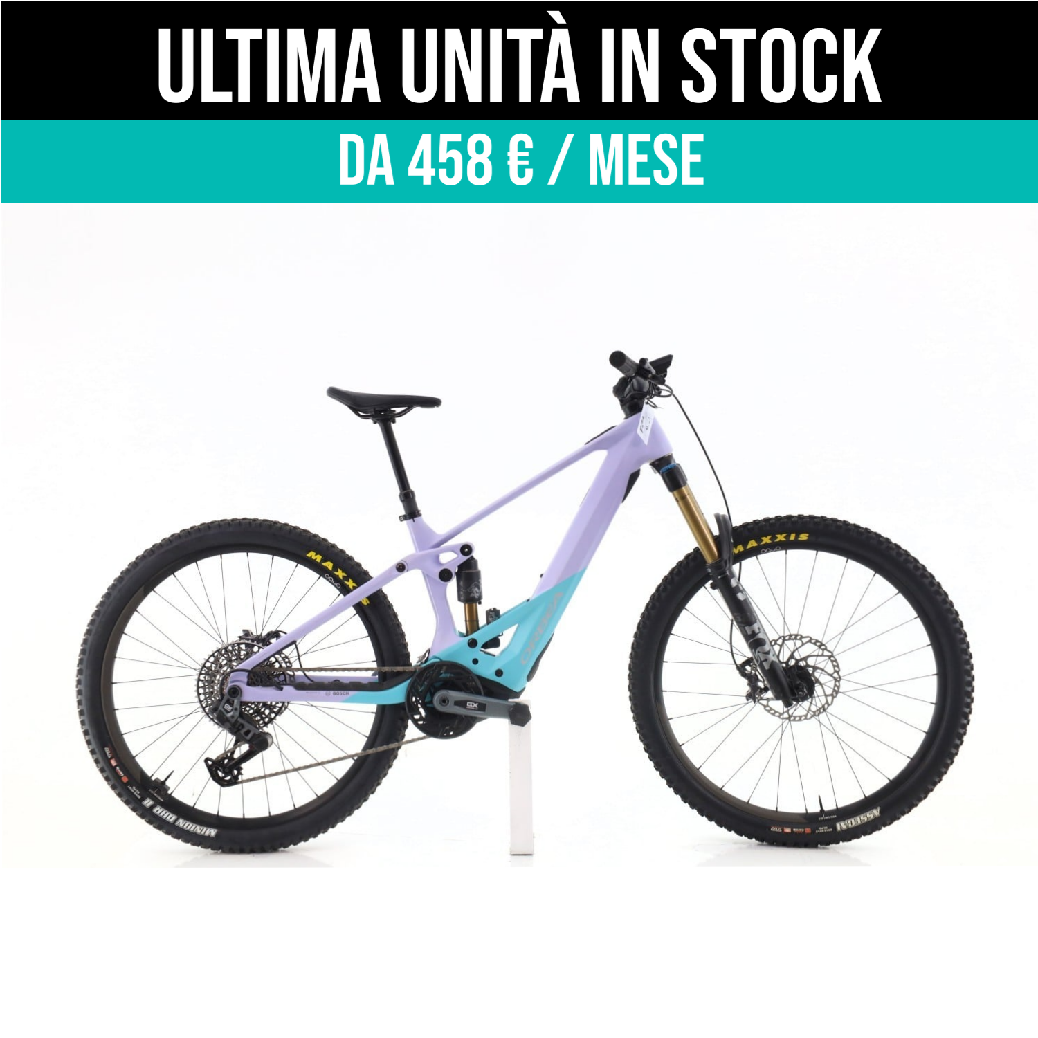 Orbea Wild M11 GX AXS taglia S Semi-nuova