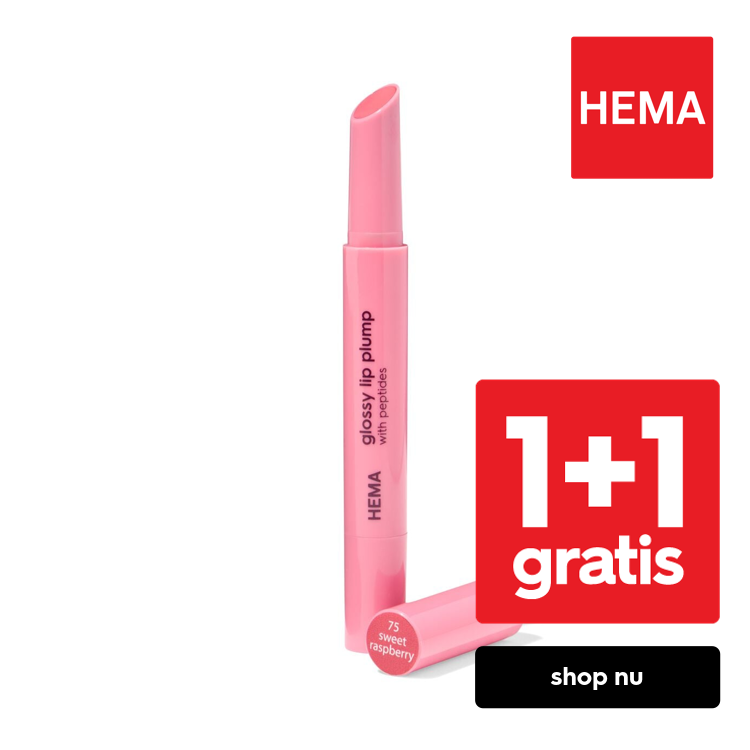 HEMA Glossy lipplump 75 sweet raspberry (donkerroze)
