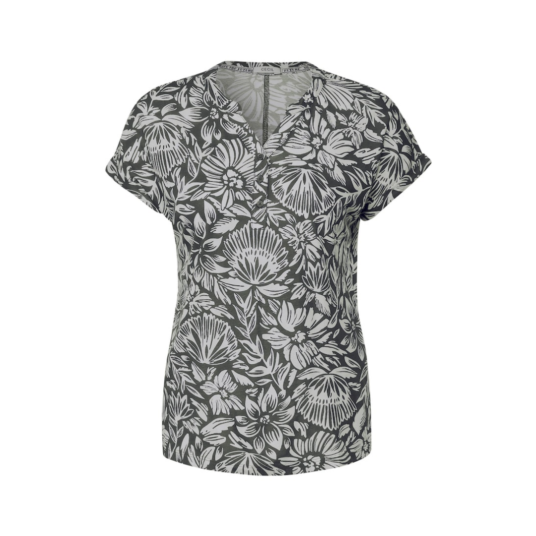 Cecil - Damen T-Shirt - Grau - Größe: S - bei Tara-M