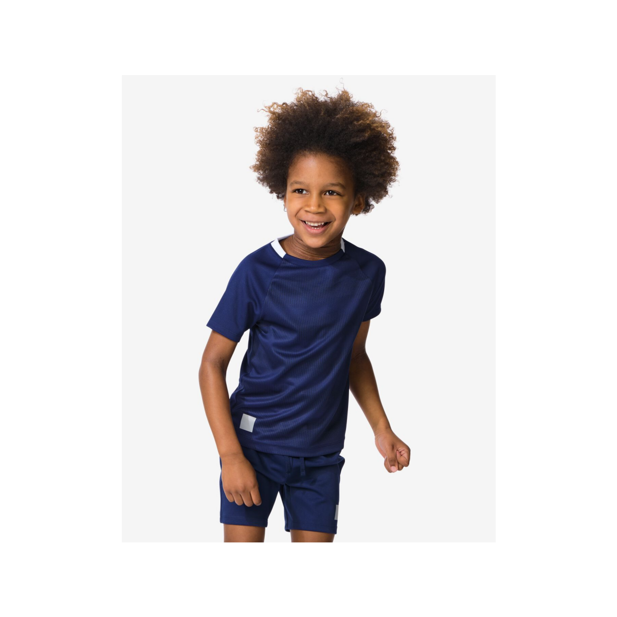 HEMA Kindersportshirt donkerblauw (donkerblauw)