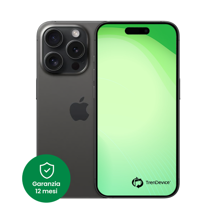 iPhone 15 Pro Max 256 GB Titanio nero C Ricondizionato