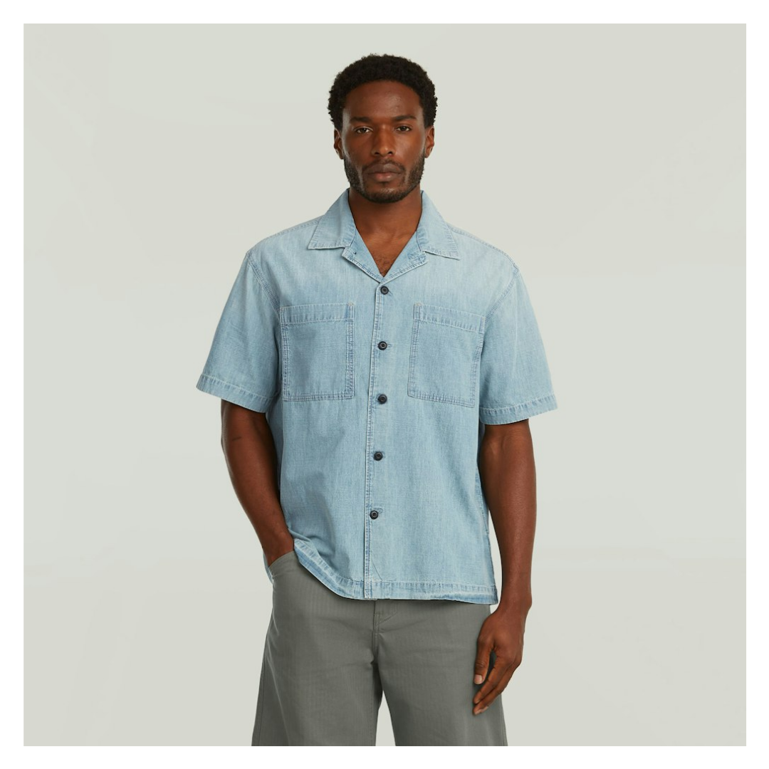 G-Star Raw Hemd Bowling 2-Pkt Regular Baumwolle Vintage Mirage
