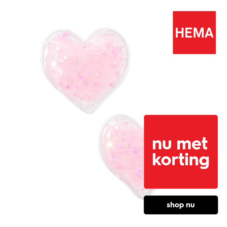 HEMA Verkoelende oogpads hartvorm - 2 stuks