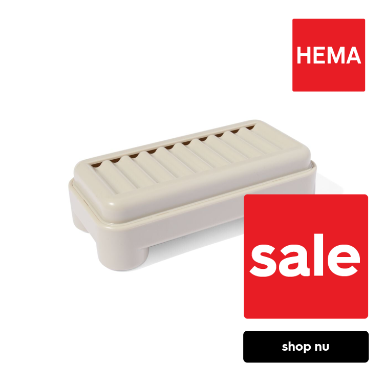 HEMA Blokbakje XL grijs