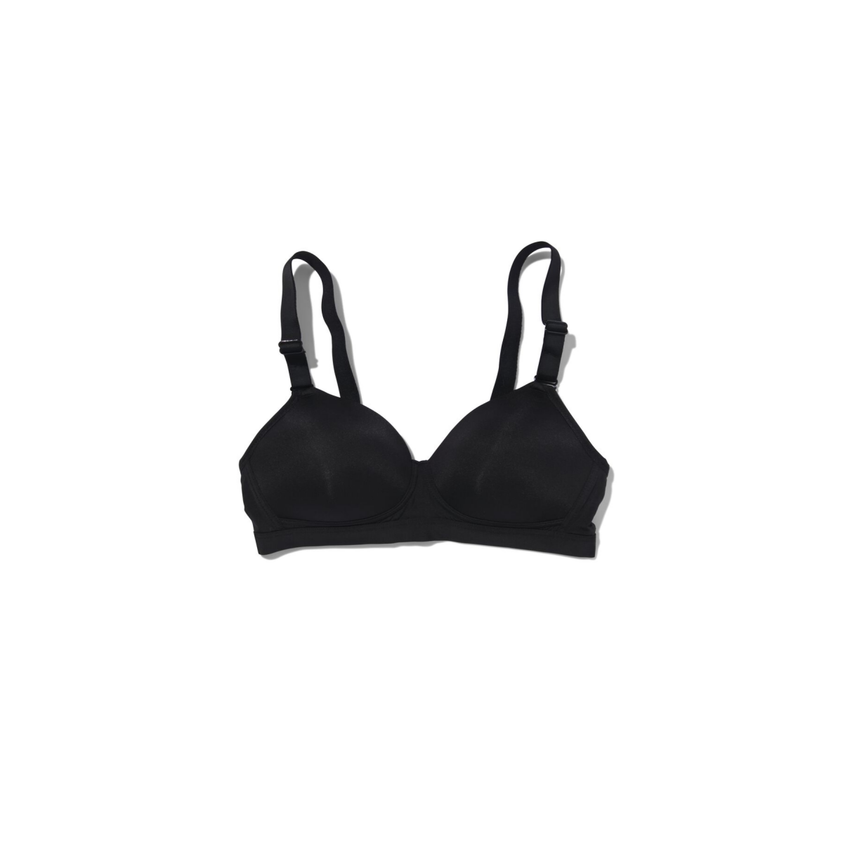 HEMA Voorgevormde prothese bh zonder beugel zwart (zwart)