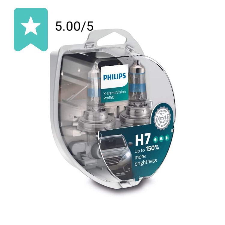 Philips X-treme Vision Pro150 H7 - 12972xvps2 - 2 stuks | Dutch Performance Products