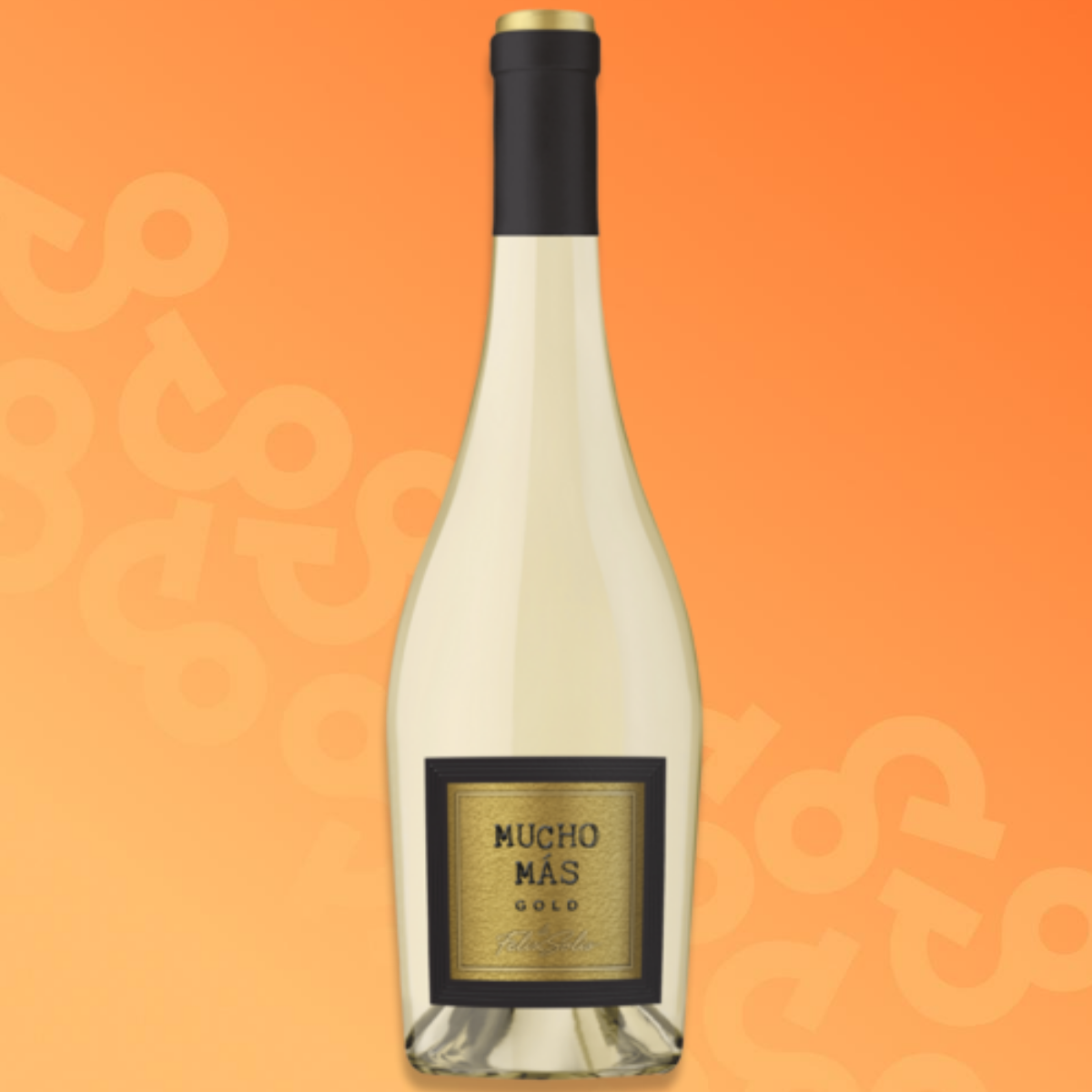 Mucho Más Gold Blanco white wine, 75 cl bottle