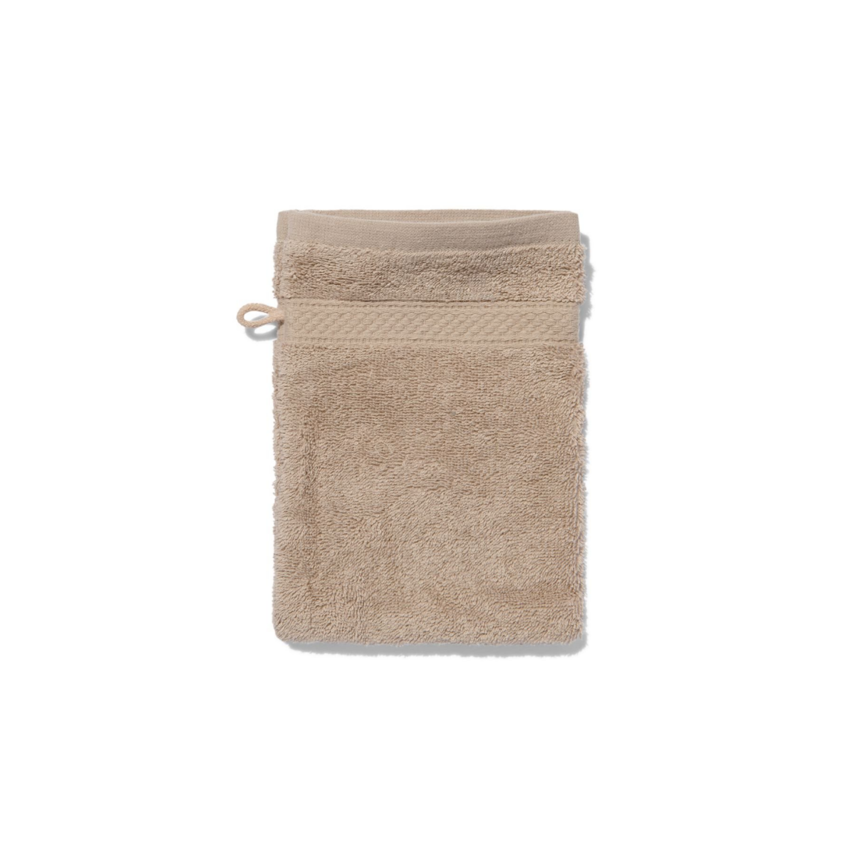 HEMA HEMA Washand Zware Kwaliteit Taupe (taupe)