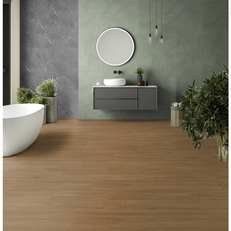 Dalle murale PVC effet pierre pose collée, pose clipsée 7052 Rinova Gerflor - 65 cm x 37.5 cm x 0.5 cm — vue 3