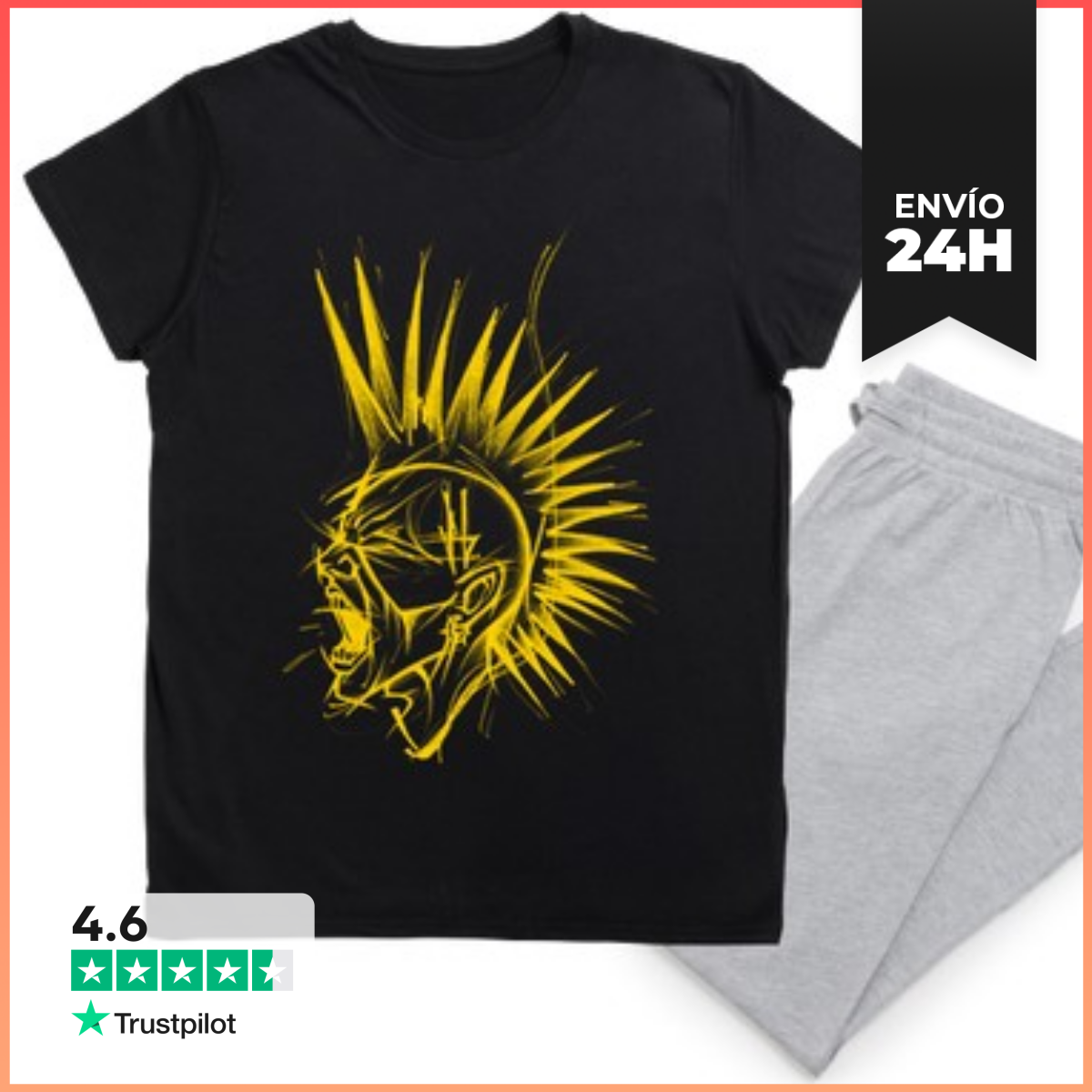 Pijama Shout Punk LaTostadora