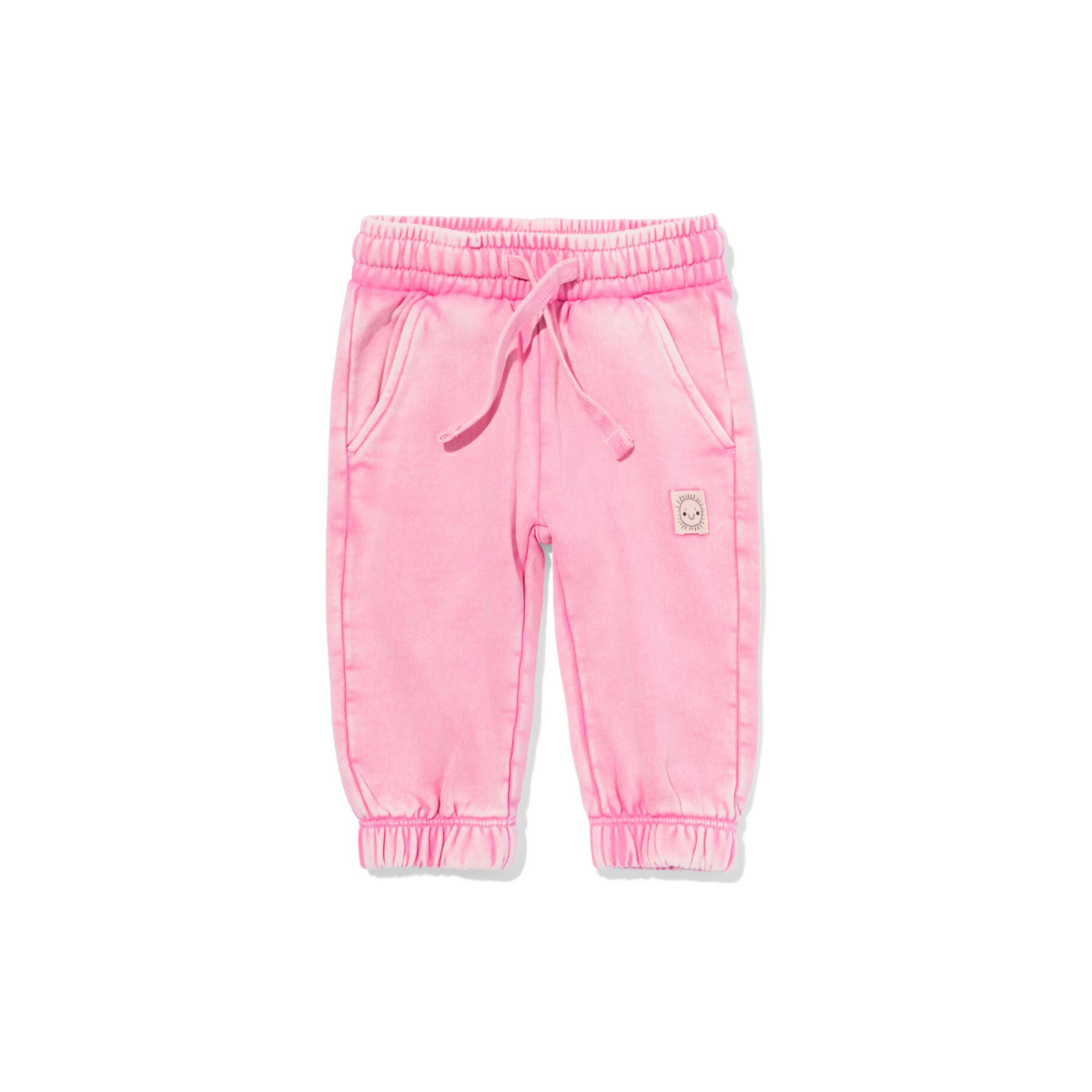 HEMA HEMA Babybroek Comfy Fit Sweatstof Roze (roze)