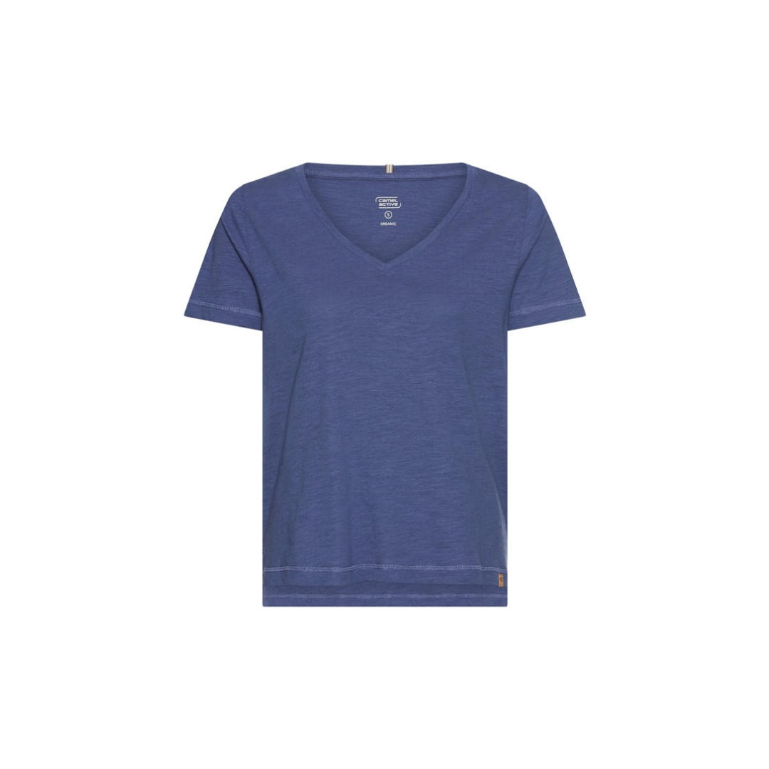 Camel Active - Damen T-Shirt - Blau - Größe: L - bei Tara-M