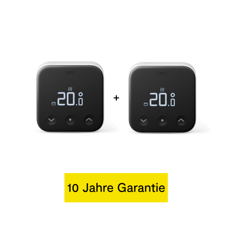 tado° X Smartes Thermostat für Fußbodenheizung und Einzelraumsteuerung (230V) - 2er-Set