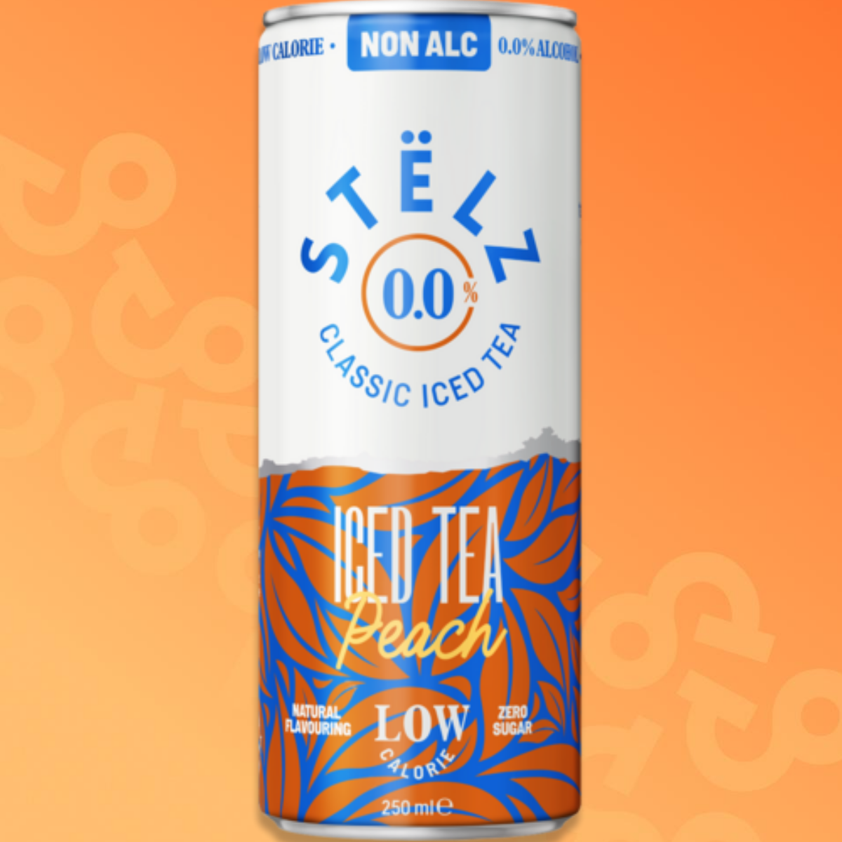 Stëlz Iced Tea Peach Alcohol-Free