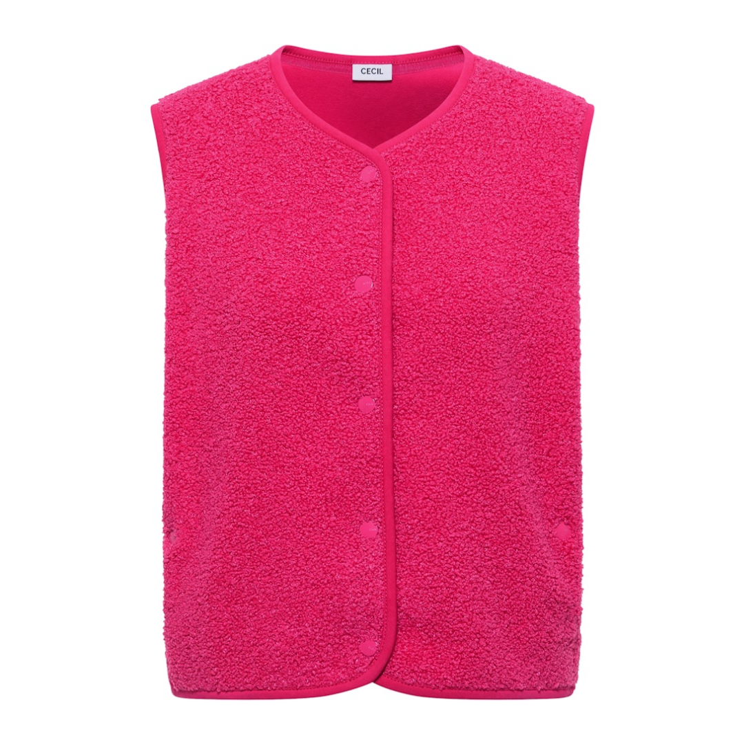 Cecil - Damen Weste - beetroot pink - Größe: XL - bei Tara-M
