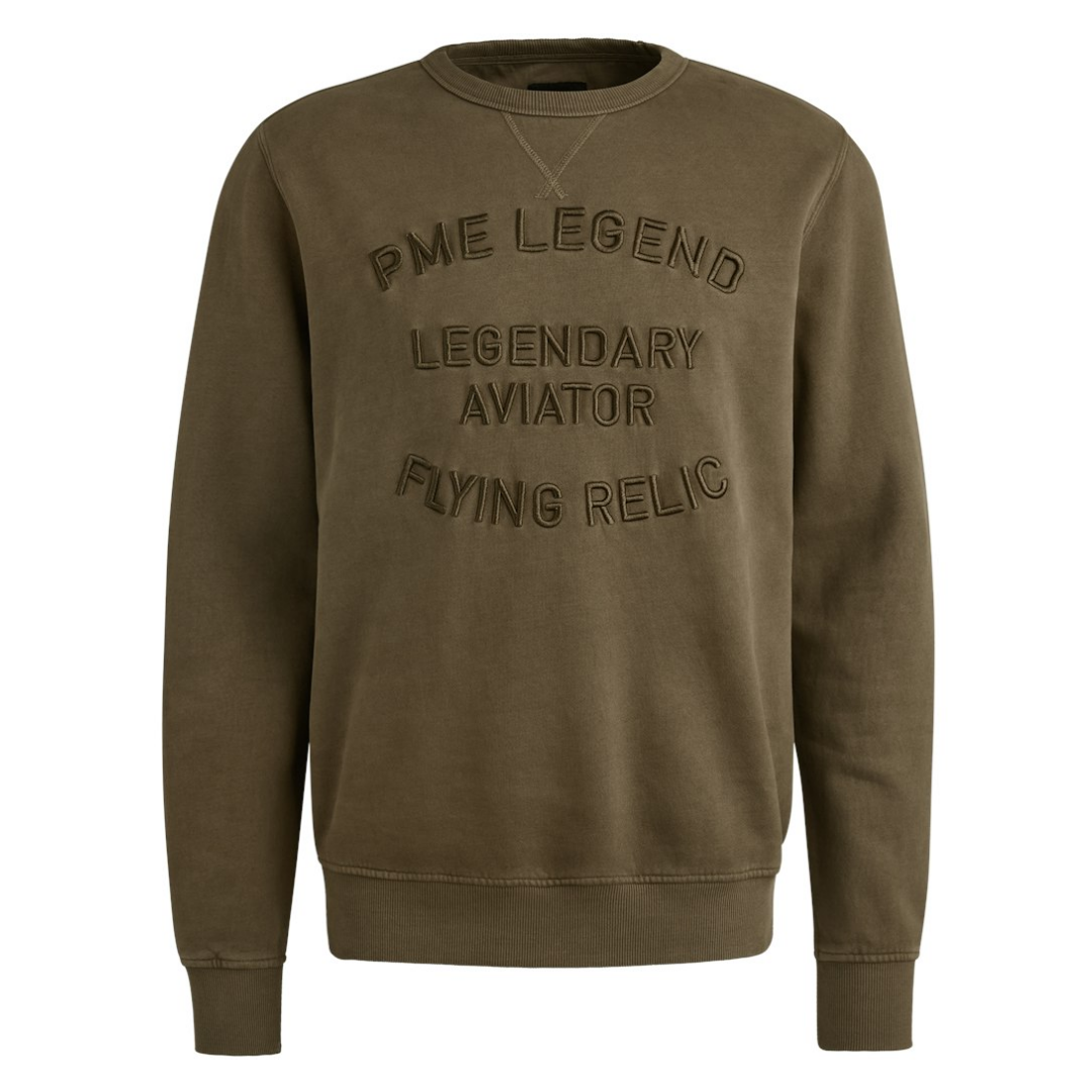 PME Legend - Herren Sweatshirt - Grün - Größe: M - bei Tara-M