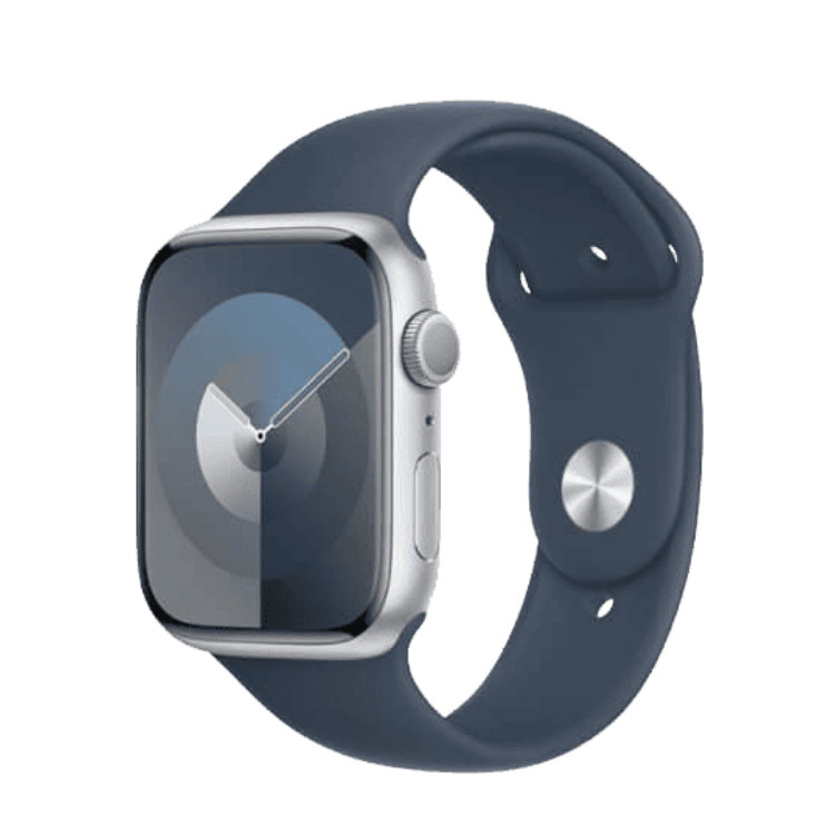 Apple Watch 9 45 mm Argento GPS+Cell C Ricondizionato