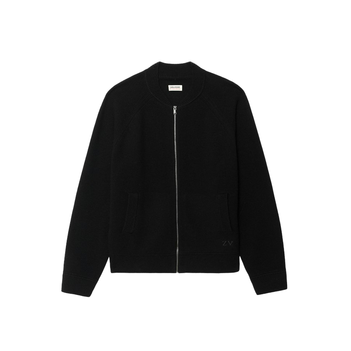 Zadig & Voltaire Uomo Nero Cardigan Gweno