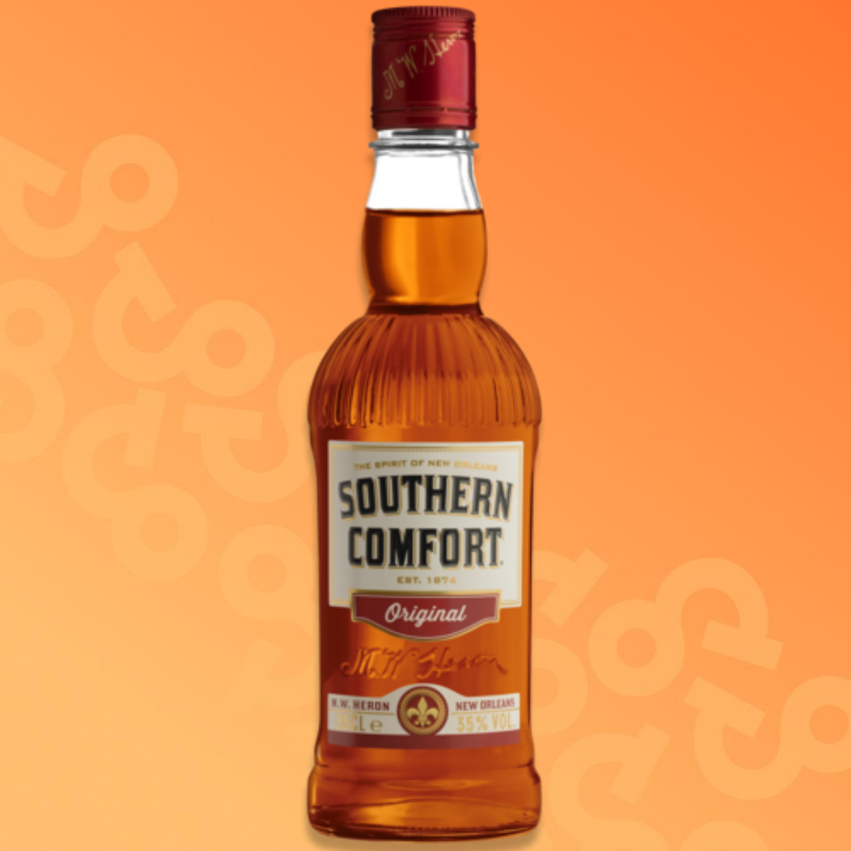 Bottle of Southern Comfort 35 cl