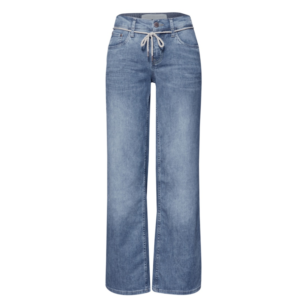 STREET ONE STUDIO - Damen Jeans - Blau - Größe: 30-30 - bei Tara-M