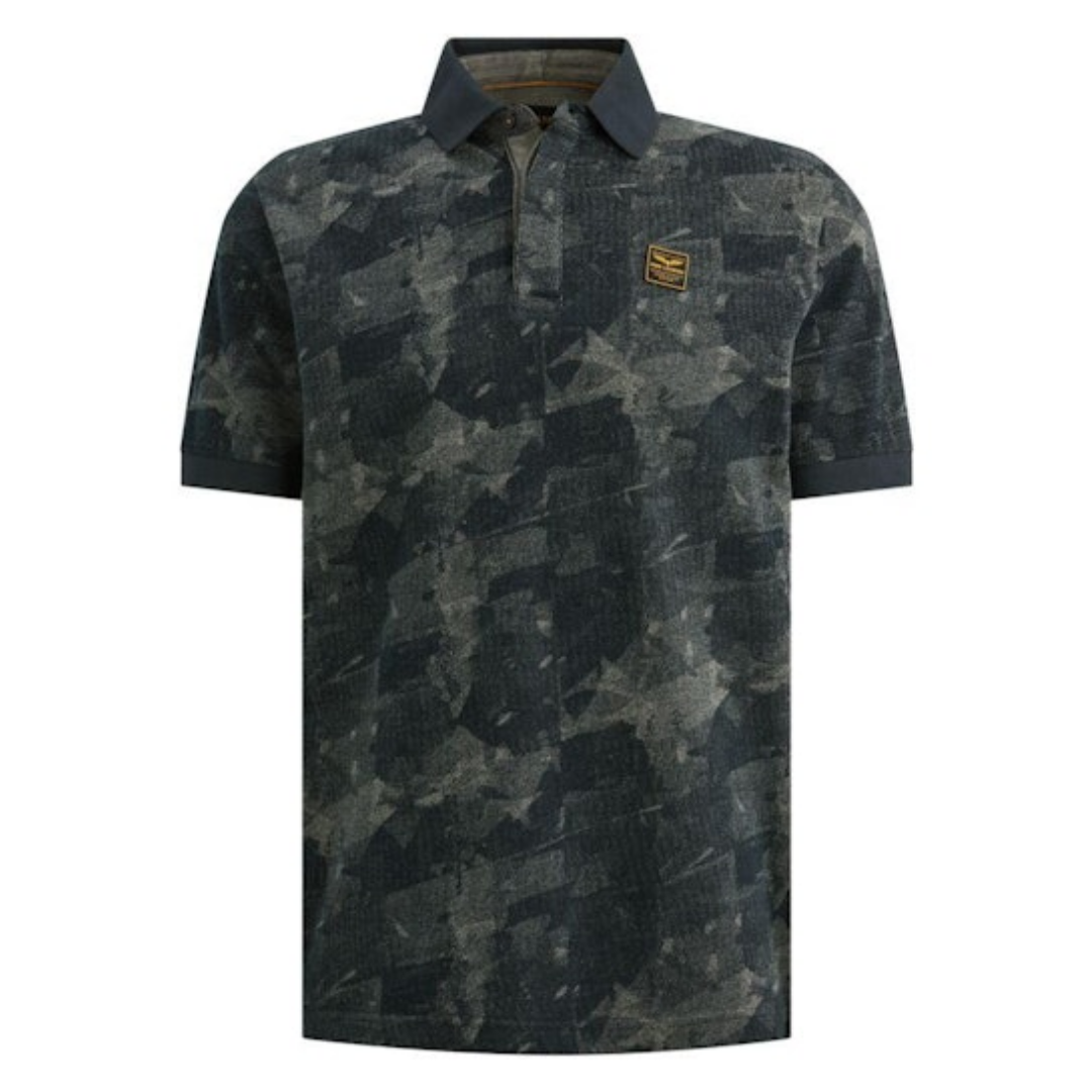 PME Legend Polo Shirt Carbon