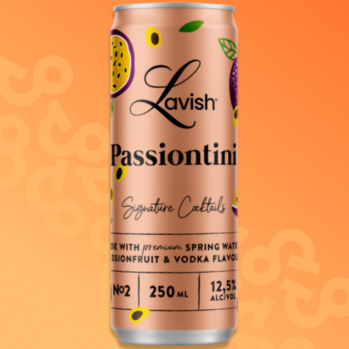 Lavish Passiontini can, 25 cl