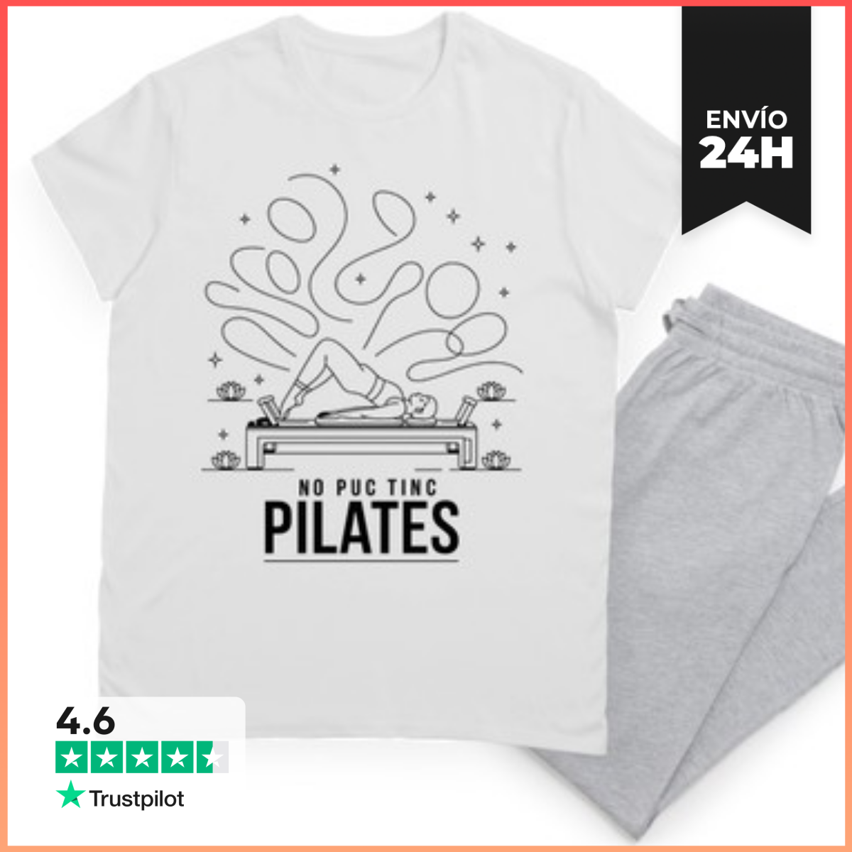 Pijama No puc tinc pilates laTostadora