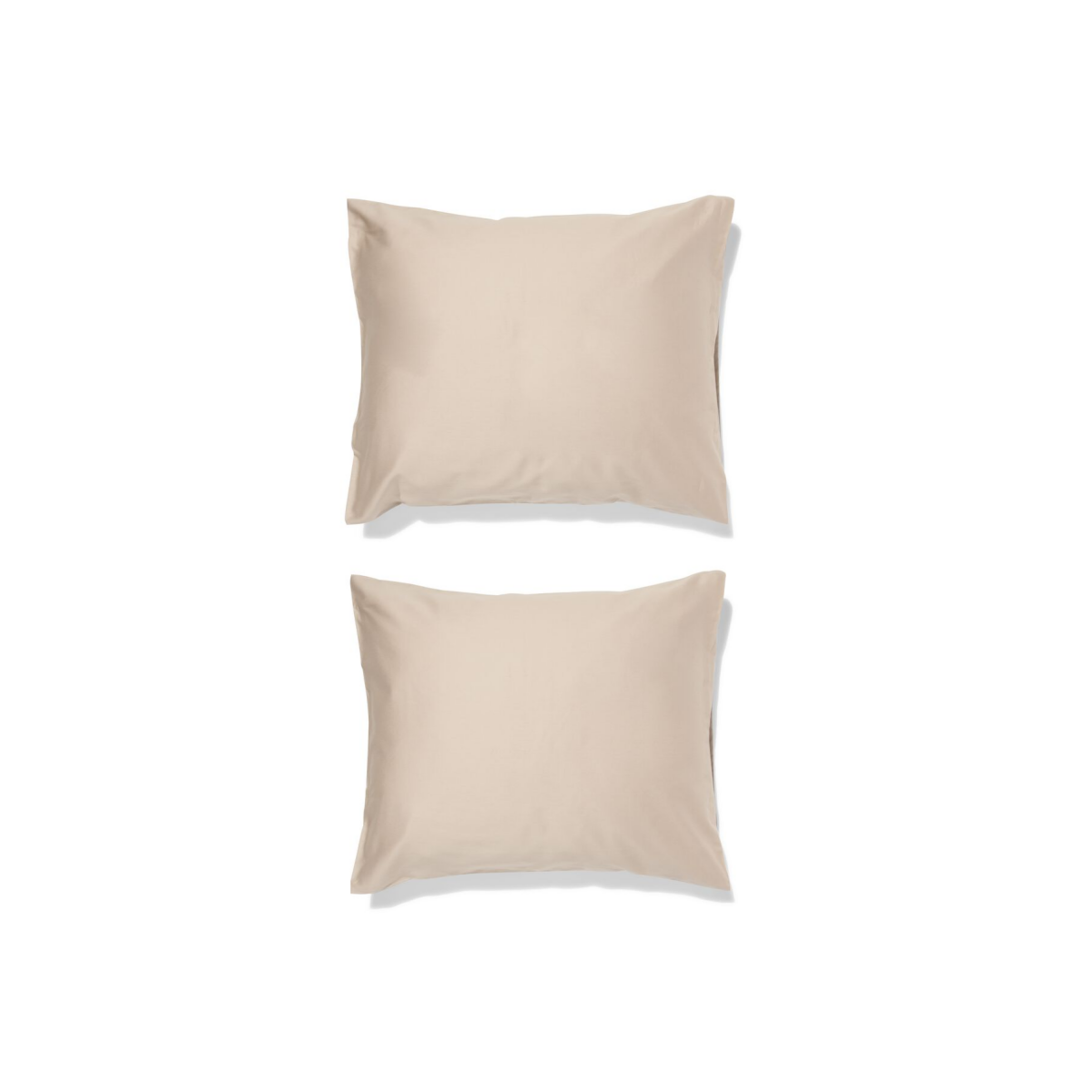 HEMA Kussenslopen 60x70cm satijn zand (zand)