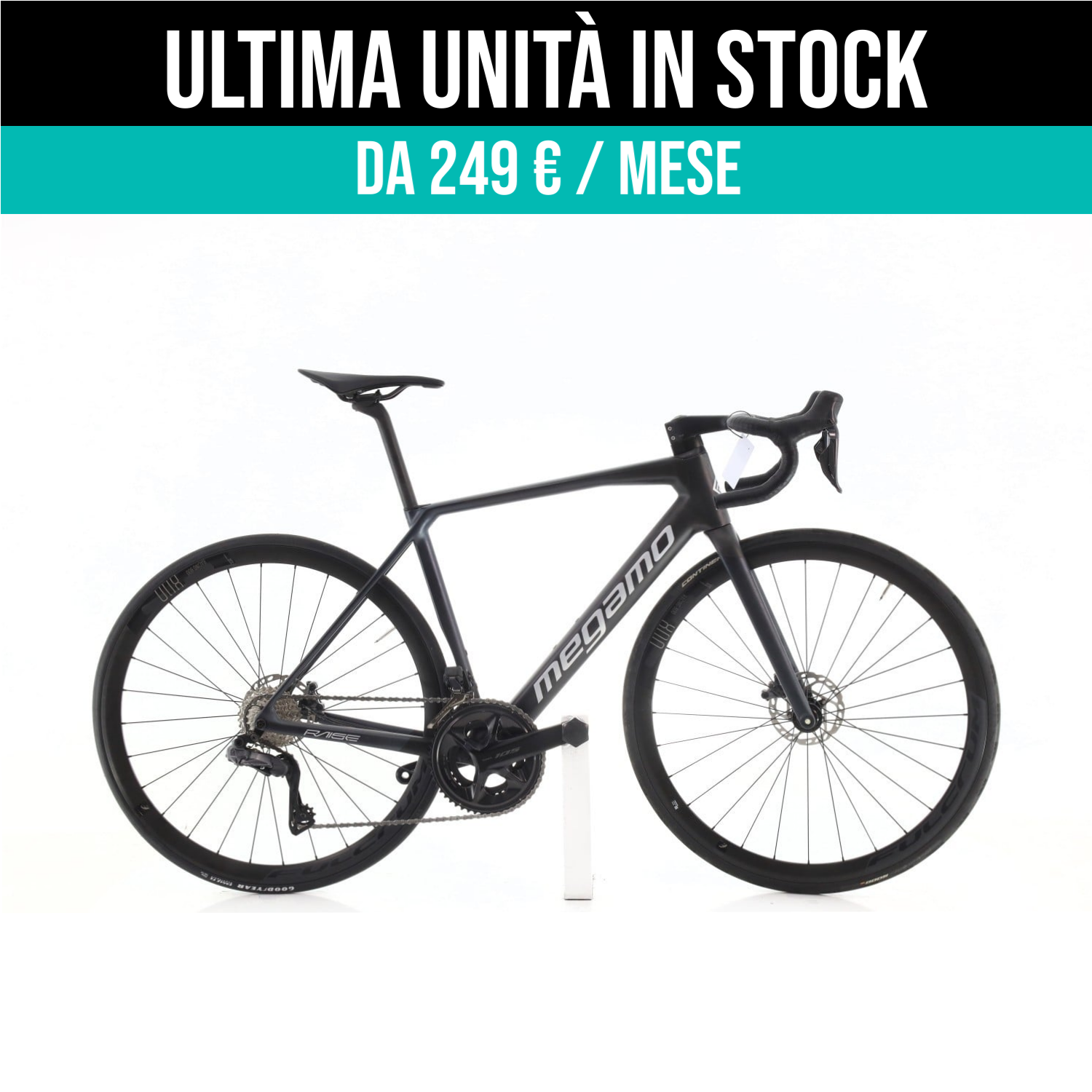 Megamo Raise Di2 12V taglia 54 Semi-nuova