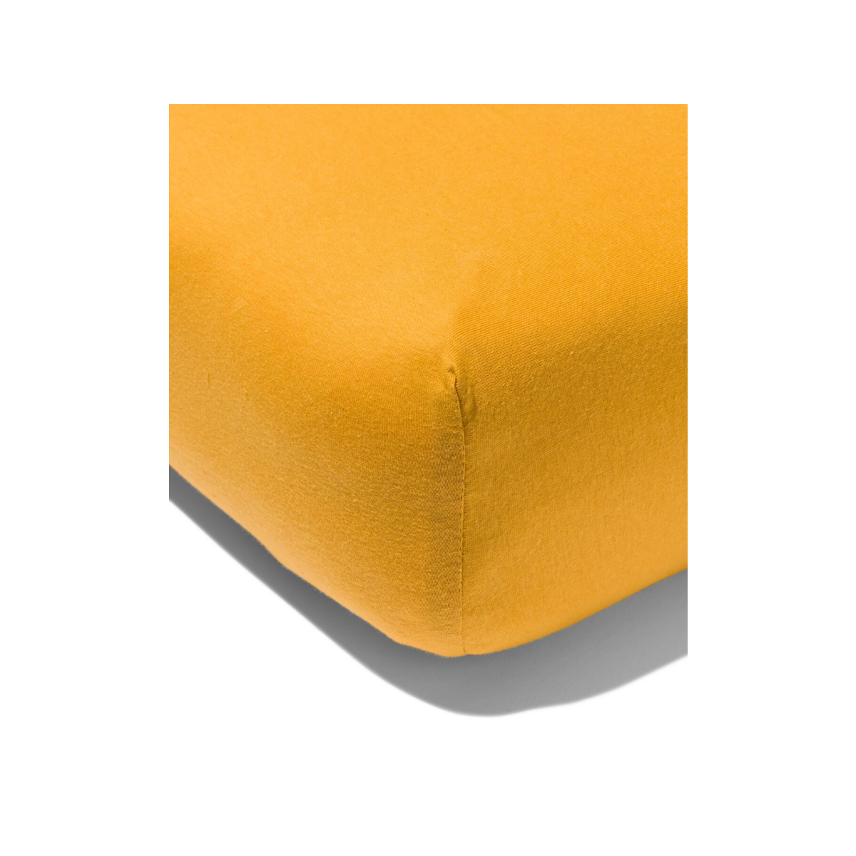 HEMA HEMA Hoeslaken 70x150cm Jersey Geel (geel)