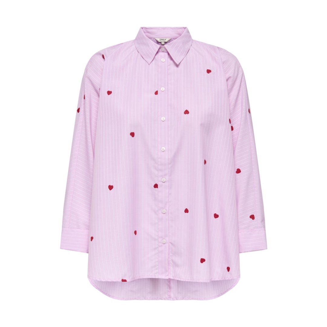 Only - Damen Langarmbluse - lilac sachet - Größe: XS - bei Tara-M