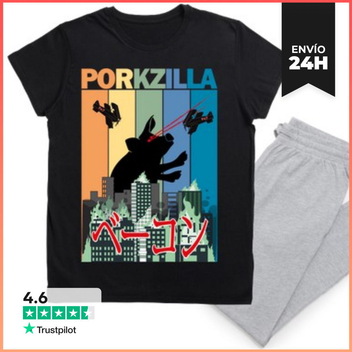 Pijama PORKZILLA laTostadora
