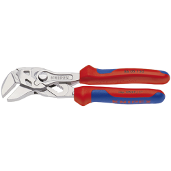 Knipex Grijptang (naaldtang) zwart geatramenteerd, met kunststof