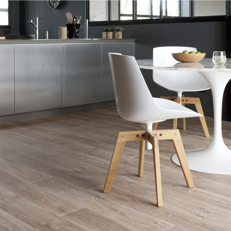 Rouleau 4m de sol PVC effet bois pose libre noma blond Gerflor - 2500 cm x 400 cm x 0.29 cm