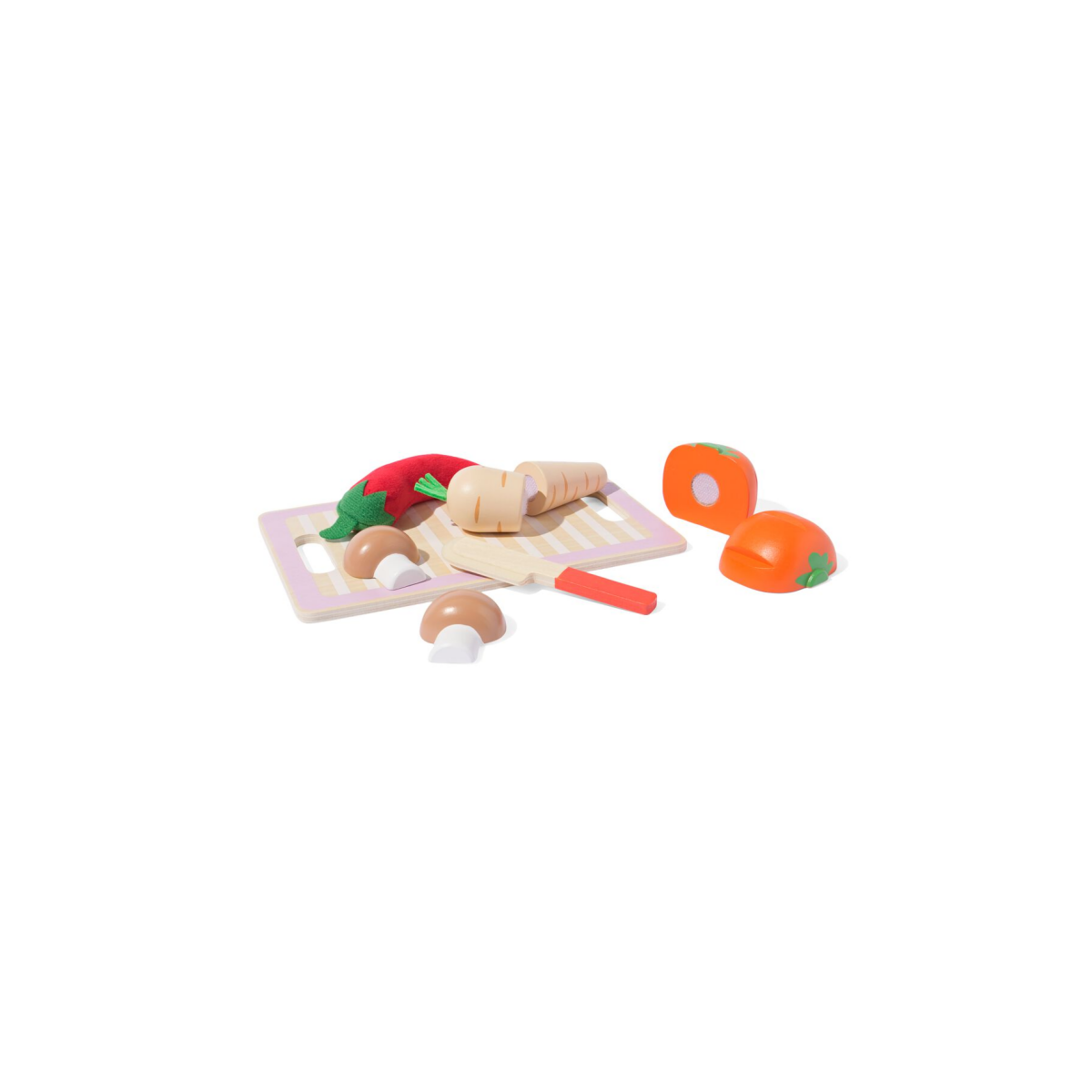 HEMA Houten vergeten groenten 6-delig