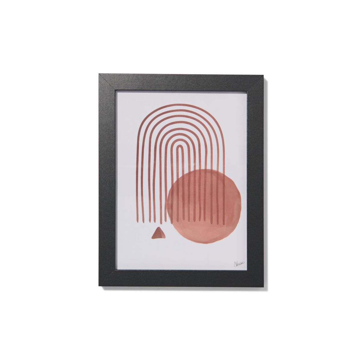 HEMA Fotolijst 15x20cm zwart hout zwart (zwart)