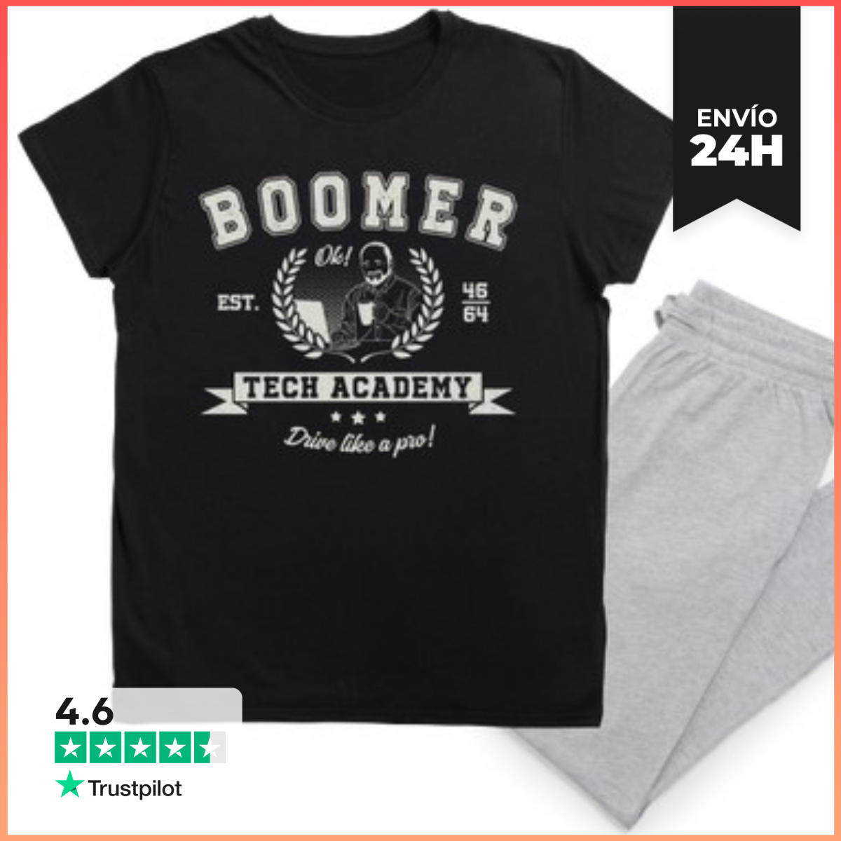 Pijama Boomer Tech Academy laTostadora