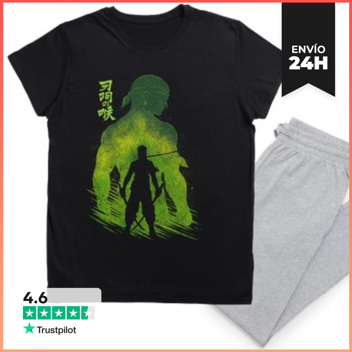 Pijama espíritu de tres espadas - guerrero del laTostadora