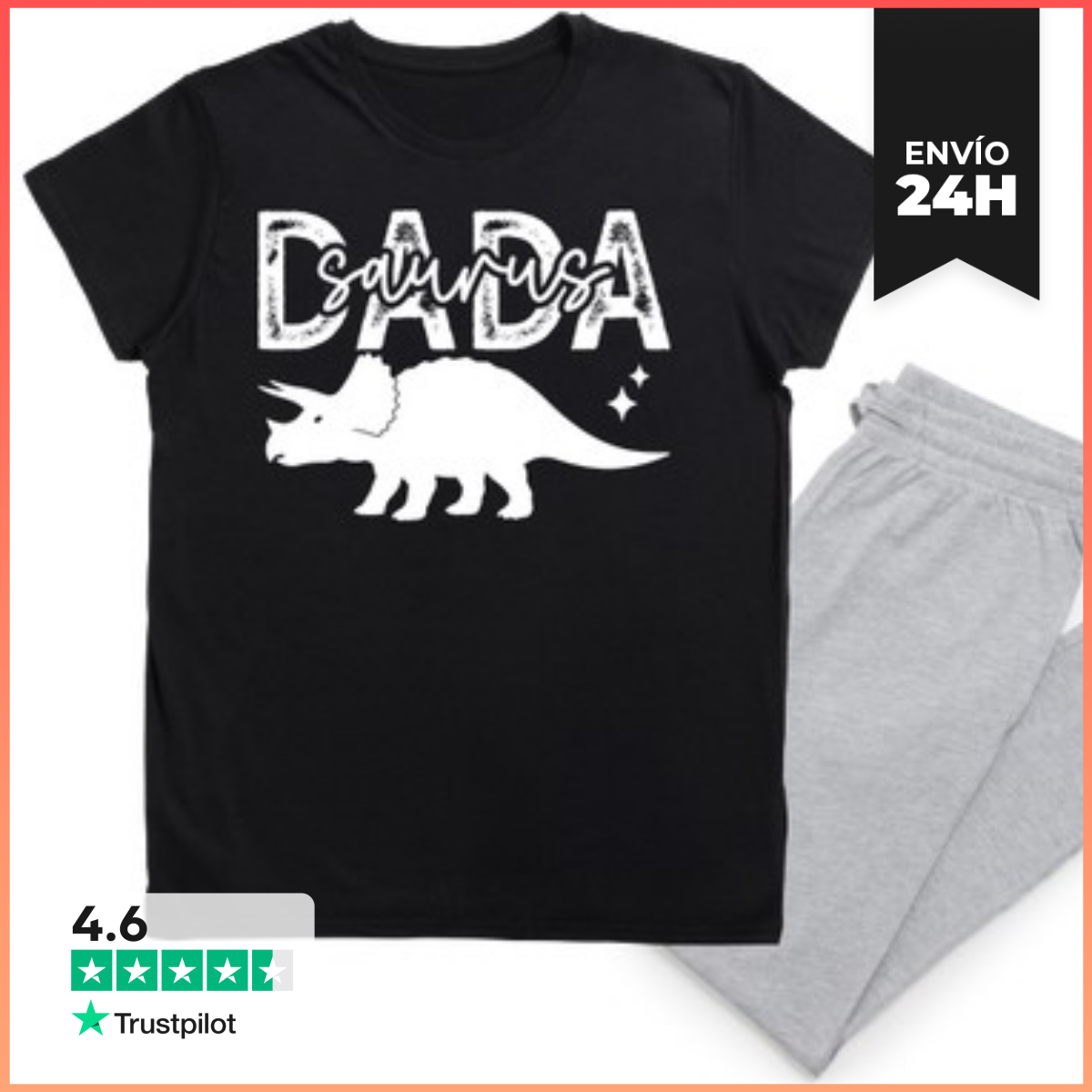 Pijama DADA SAURUS TRICERATOPS laTostadora