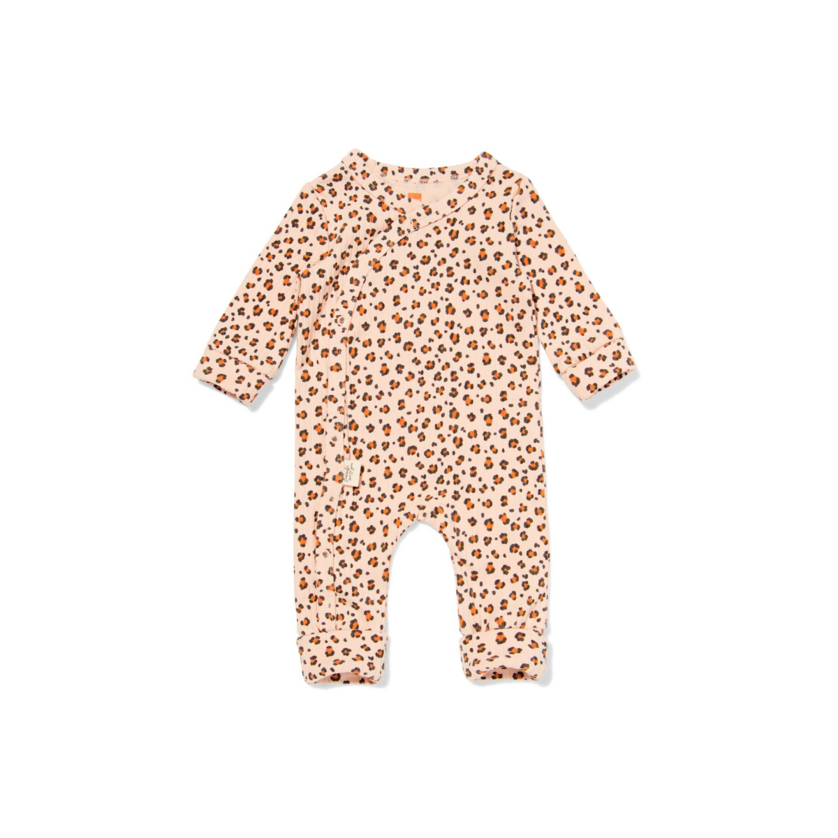 HEMA HEMA Newborn Meegroeiboxpakje LENZING™ ECOVERO™-(viscose) Rib Dieren Zalmroze (zalmroze)