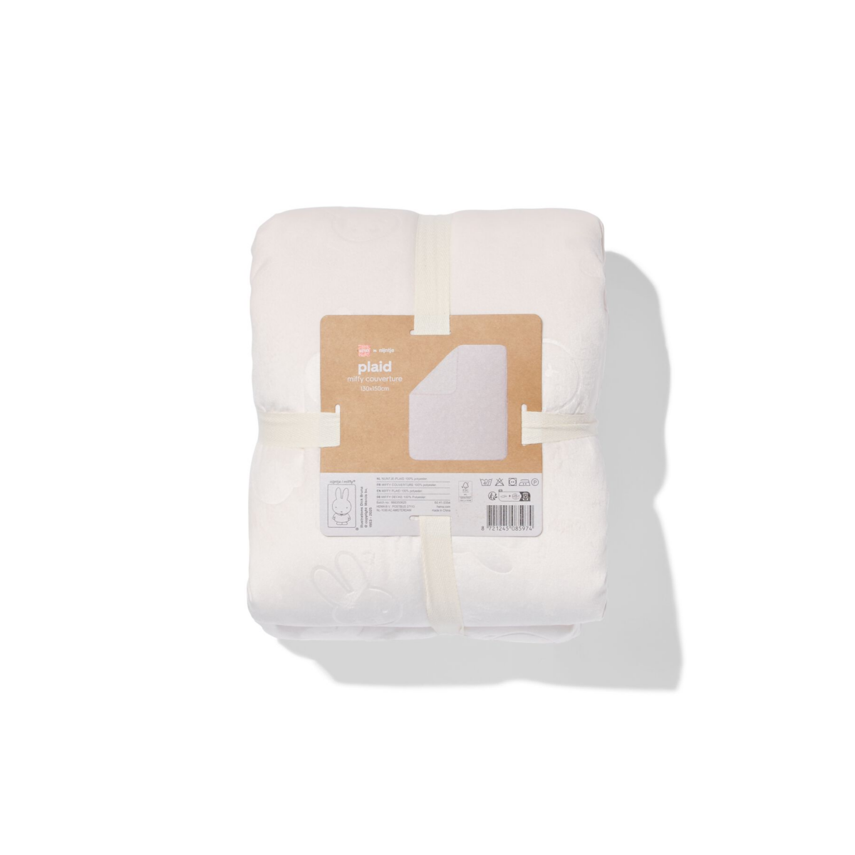 HEMA HEMA Nijntje Woonplaid 130x150cm Fleece Polyester