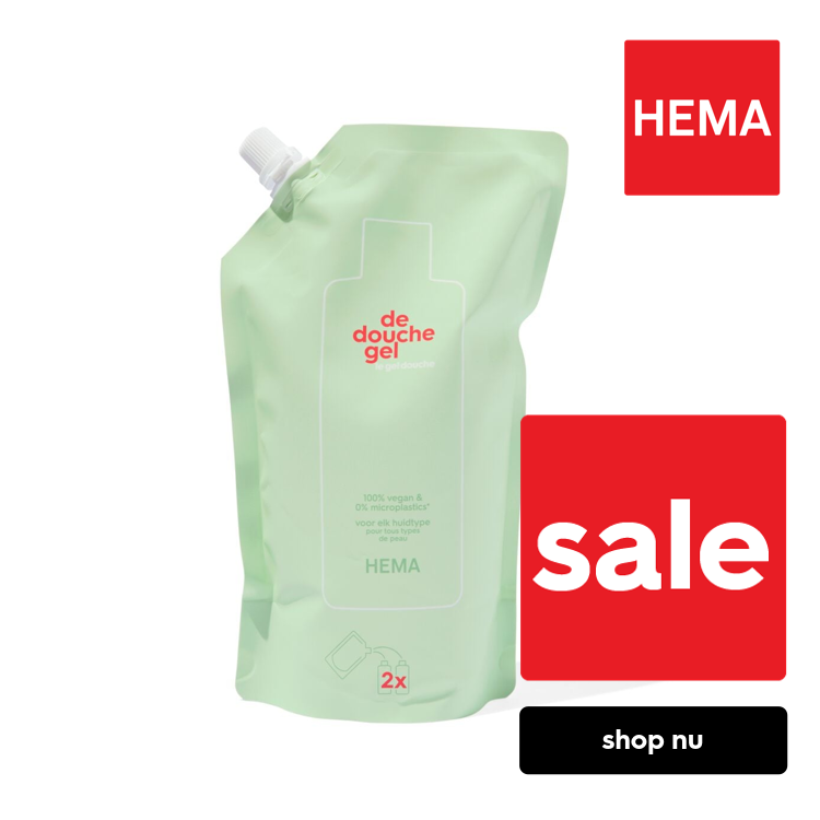 HEMA Navulling de douchegel 600 ml