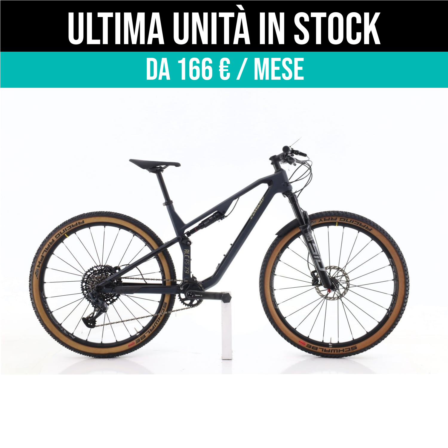 Conway RLC FS 7.9 XX1 taglia M Semi-nuova