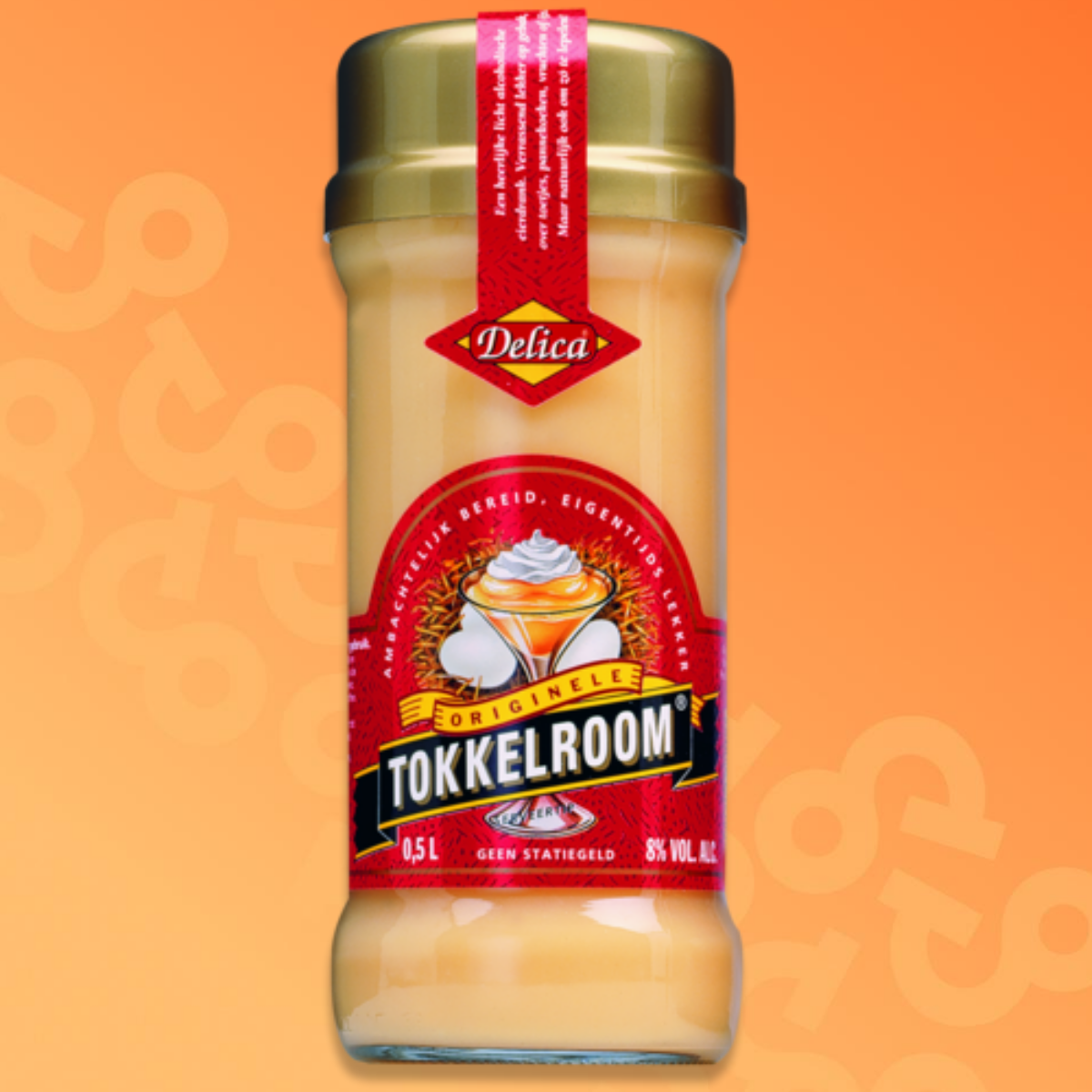 Bottle of Tokkelroom 50 cl