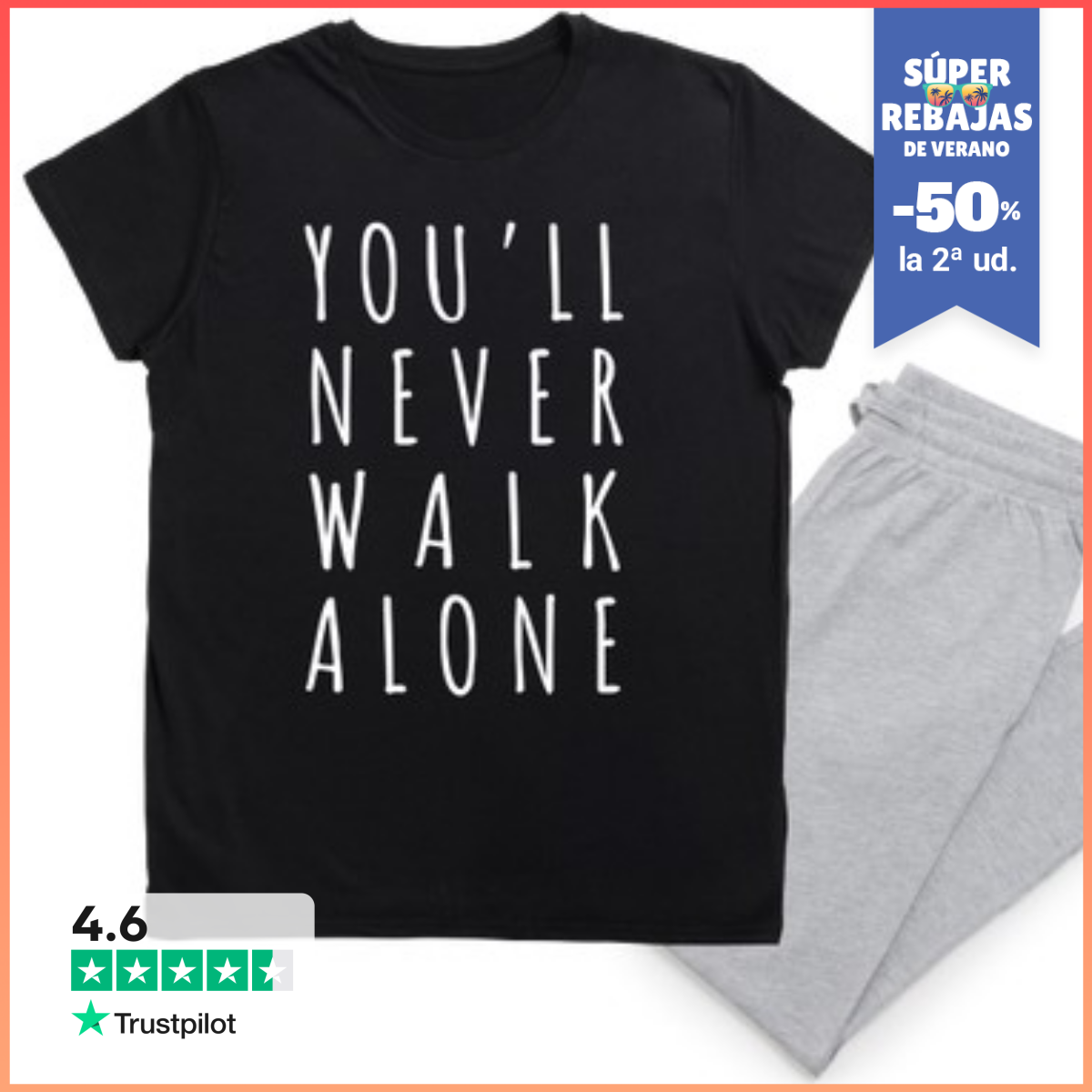 Pijama You Never Walk Alone LaTostadora