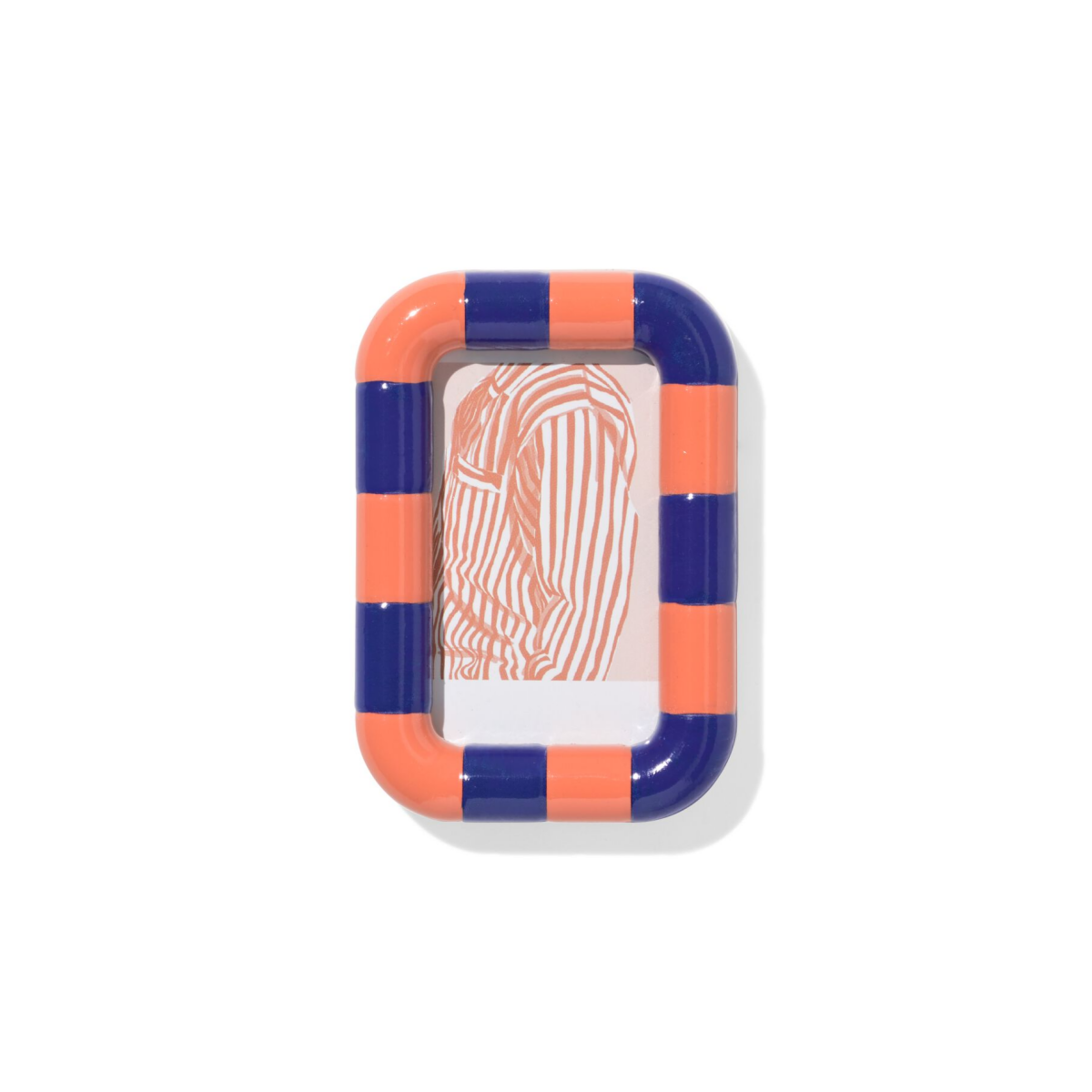 HEMA HEMA Fotolijst 3x10cm Terra-blauw Instax (blauw)