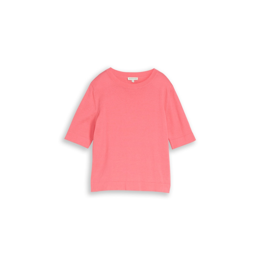Tom Tailor - Damen Pullover - soft coral pink - Größe: L - bei Tara-M