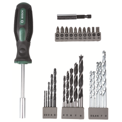 Bosch 9x PRO Impact Steckschlüsseleinsatz-Set (83 x 36 mm, Professional Zubehör Bohrer und Schrauber
